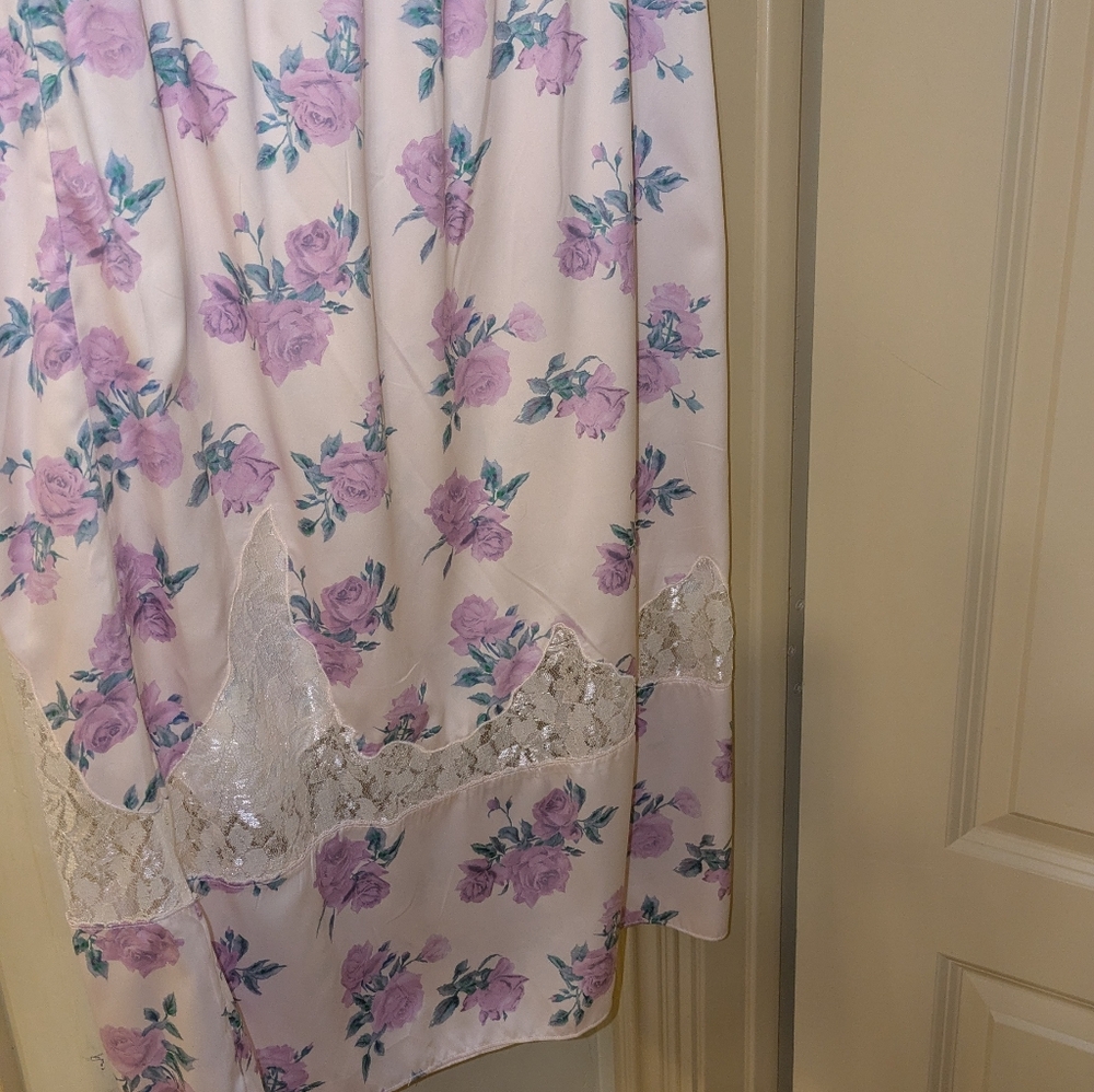 NWT Love Shack Fancy Fayette Midi Skirt in  Mauve Rose Sz XL - Picture 6 of 10